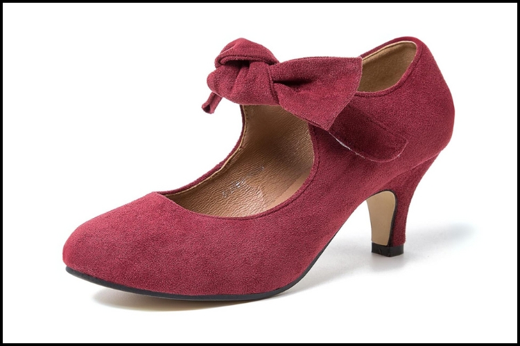 Giày cao gót kitten heel Giày cao gót kitten heel thời trang